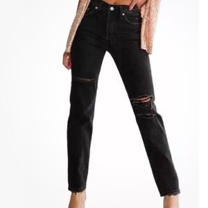 Levi's Black High Rise Women Jeans